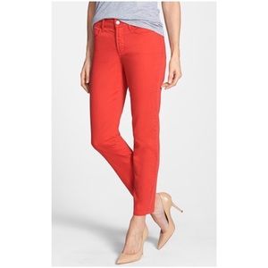 NYDJ Red Ankle Jeans- get ready for the 4th of July! :-)